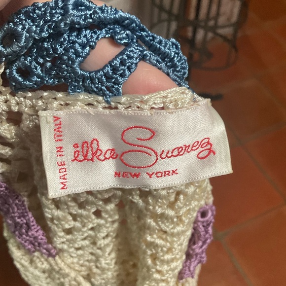 Ilka Suarez New York Crochet Cropped Sweater XS - Picture 9 of 9